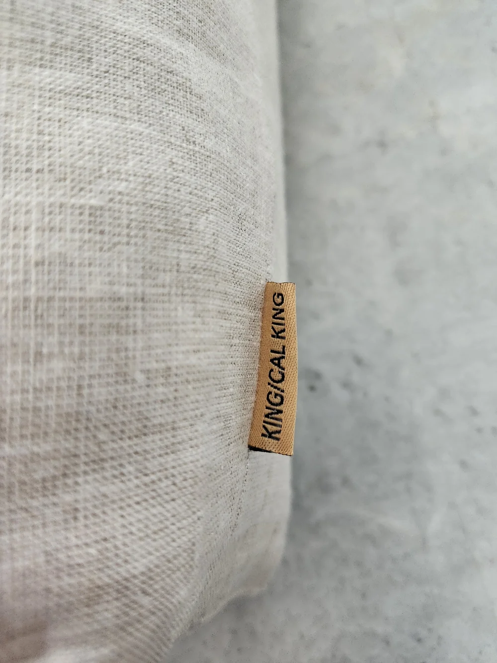 NWT Quince European Linen Duvet Cover Set King Cal King Natural Chambray